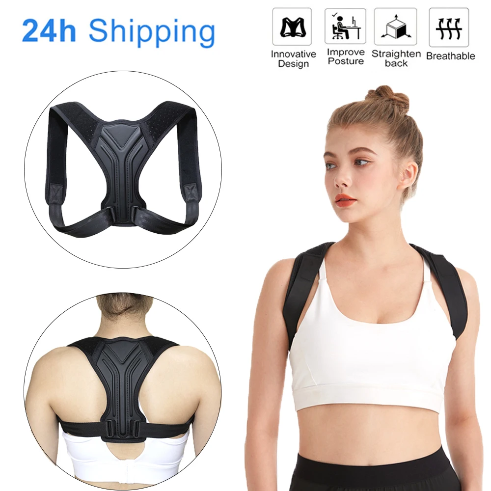 

Posture Corrector Back Brace Adjustable Clavicle Support Shoulder Pain Relief Posture Trainer Spine Posture Support DropShipping