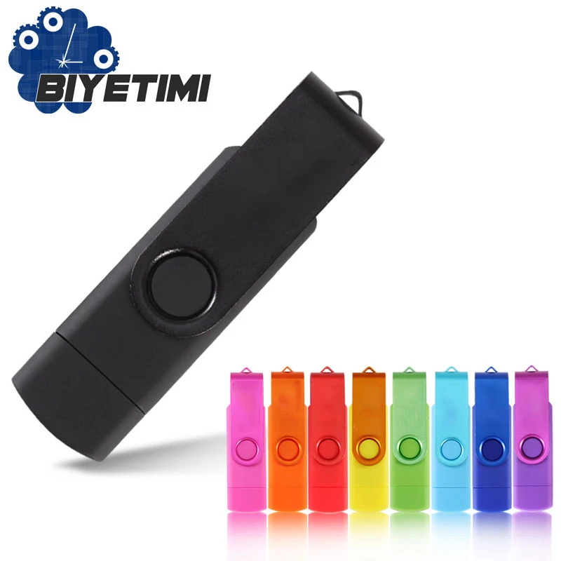 USB флеш накопитель BIYETIMI 8 ГБ 16 32 OTG внешняя карта памяти флешка для смартфона|USB