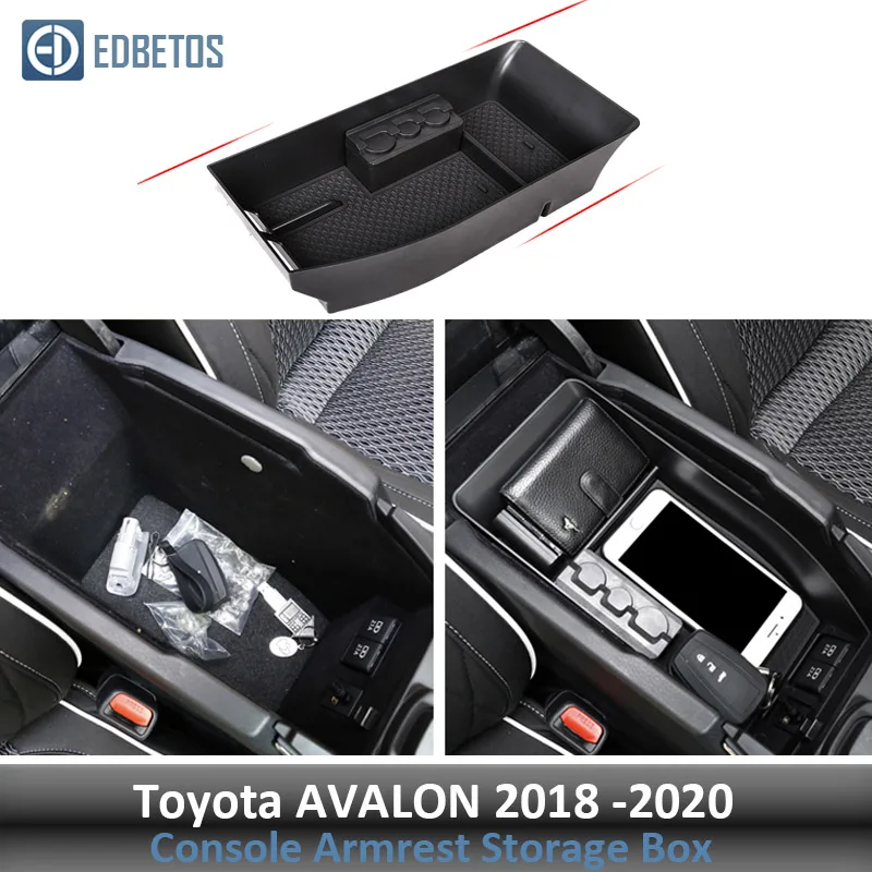 Центральная консоль Органайзер лоток для Toyota AVALON- подлокотник вторичный бардачок AVALON аксессуары контейнер держатель