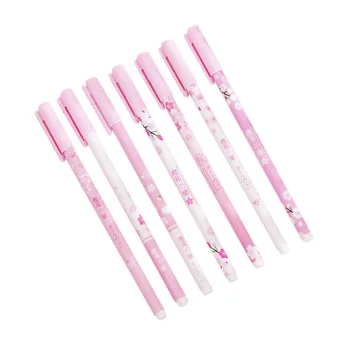 

48pcs/lot Romantic Cherry Blossom Writing Handles Pens for Students Gifts Nice Office School Supplies Free Shipping