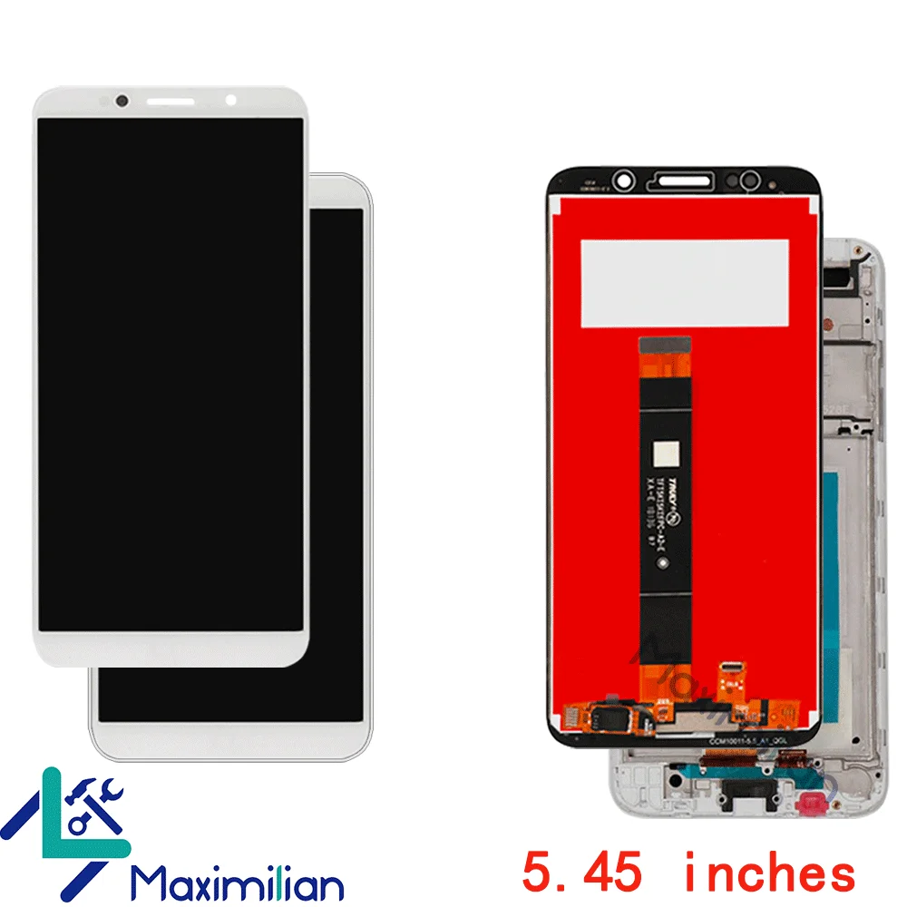 100% протестированный дисплей для Huawei Y5 Lite 2018 ЖК сенсорный экран дигитайзер Рамка