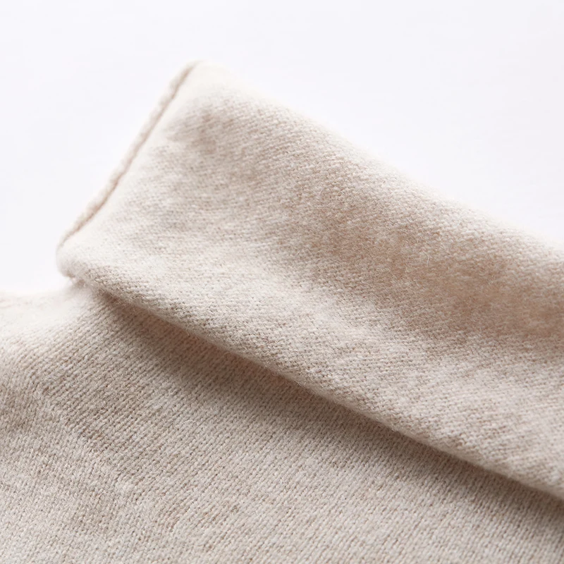 ARTKA Autumn Winter New Women Sweater Multicolor Pure Wool Sweater Turtleneck Pullover Wool Knitted Sweaters YB11791D