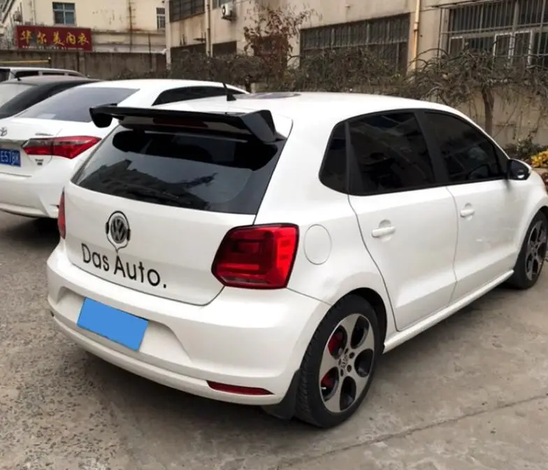 Спойлер для Volkswagen POLO 2011 2016 WX спойлер высокого качества из АБС пластика заднее