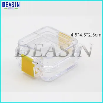 

High Quality 35 Pieces/ lot Dental Tooth Box with Film Denture Storage Box Membrane Teeth Container Holder Case
