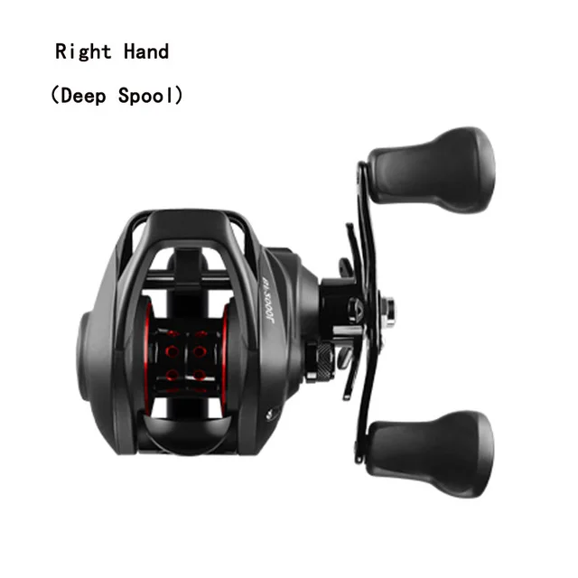 BF2000 Baitcasting Reel High Speed 7.2:1 Gear Ratio 12+1BB Fishing Reel Magnetic Brake System Ultralight Fishing Reel - Цвет: Right (deep )