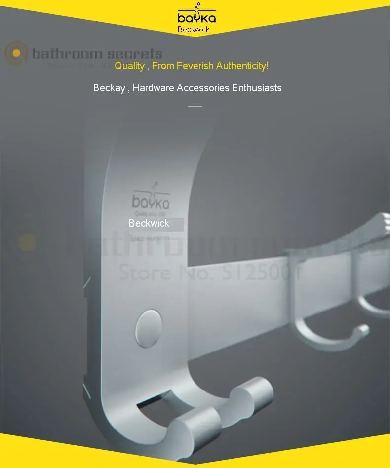 Bathroom Hanger Space Aluminium Towel Rack Pole Bath Towel Rack Bathroom Hanger Toilet Wall Hanging Without Punching