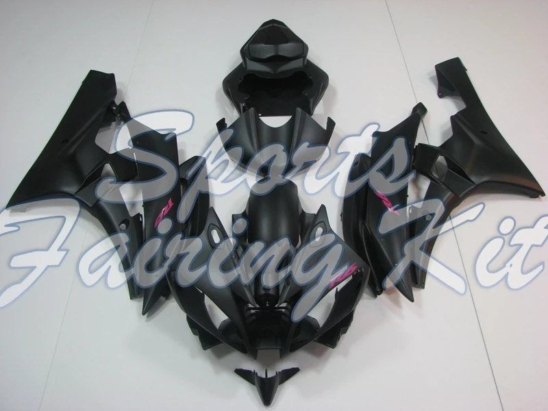 Пластиковые обтекатели для YAMAHA YZFR6 2008 - 2015 черные Обтекатели 13 12 YZF R6 2009 |