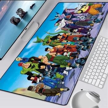 

Big Mouse Pad Mat Japan Anime DRAGON BALL Mousepad Soft Large Laptop Computer Keyboard Desk Mats Cartoon Gaming Carpet Office