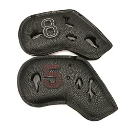 11PCS Golf Iron Head Covers Iron Headovers Wedges Covers 4-9 ASPX 골프 퍼터 아이언커버