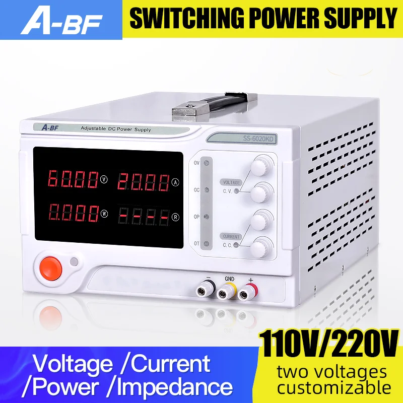 

A-BF Switching Lab Power Supply Unit DC Regulated Adjustable Four Digit Power Regulator Voltage Current Bench Source 10A 30A 50A