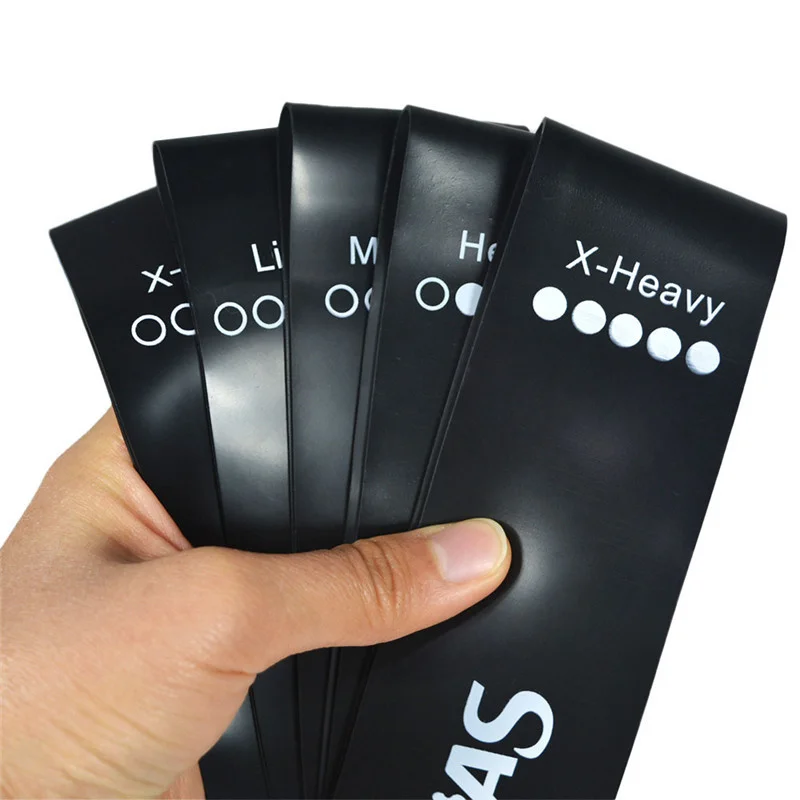 XC LOHAS Fitness Equipment Unisex Resistance Bands Set 5 Level 10-50LBS Gym Training Yoga Pilates Rubber Loops Workout Expander (5).jpg_.webp