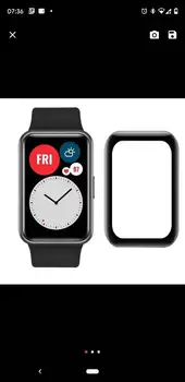 

3D Curved Full Edge Smartwatch Soft Protective Film Cover Protection For Huawei Watch Fit /Honor Watch ES Screen Protector Case