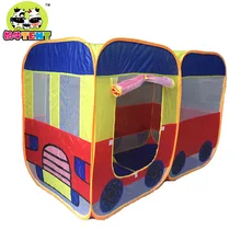 Cow KID'S Tent 513 Public Car Bus Tent Ball Pool Toy House Hot Selling Tent