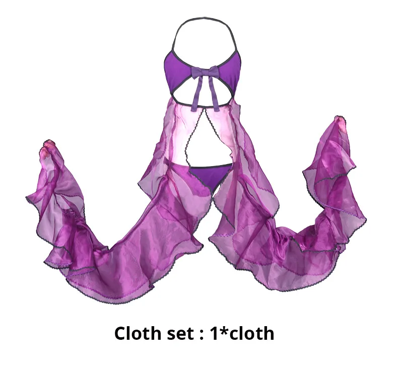 cloth set Аниме Fate Grand Order Jeanne d'Arc косплей костюм сексуальное бикини Купальник костюм Alter купальники полный комплект - Цвет: cloth set