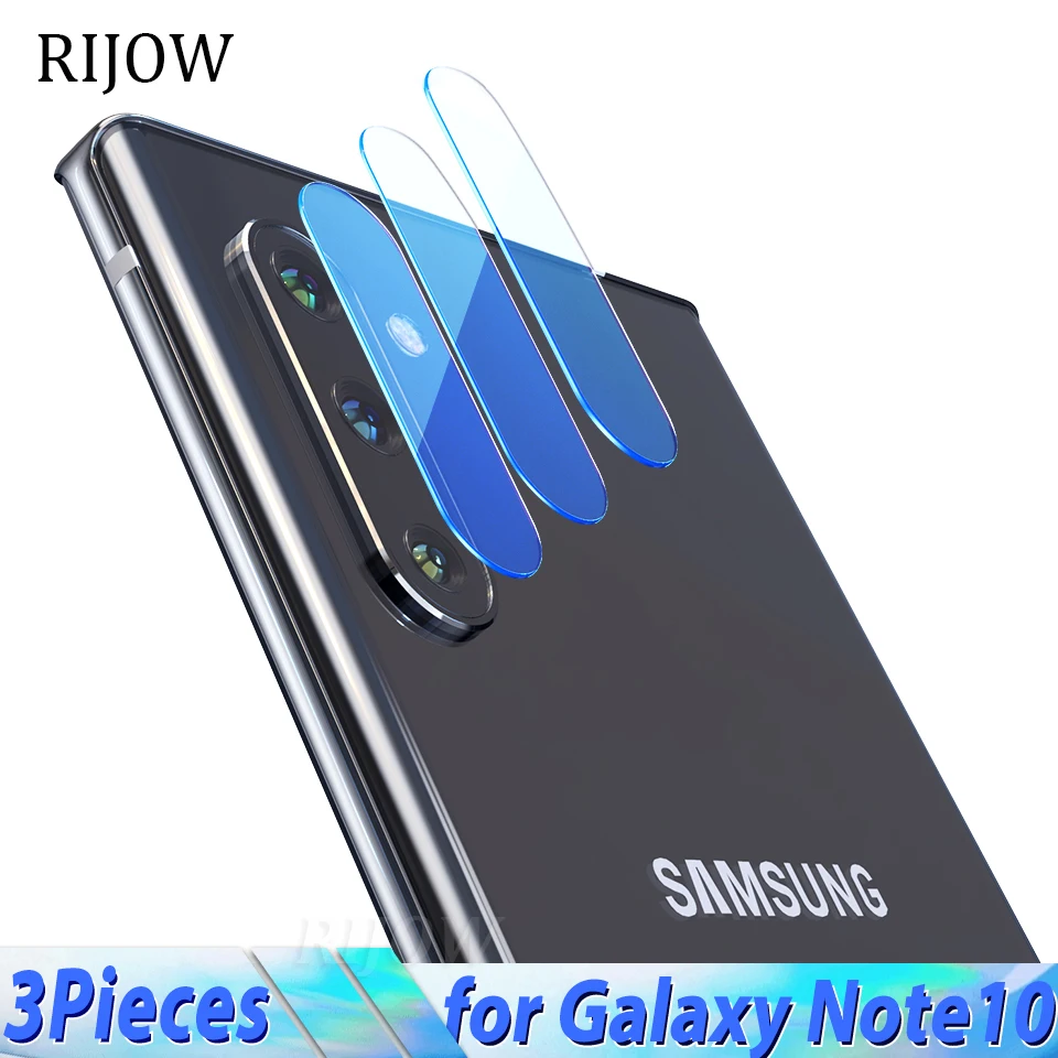 3 шт. пленка для камеры Samsung Note 10 Plus 5G S20 ультра Закаленное стекло Защитная экрана S10