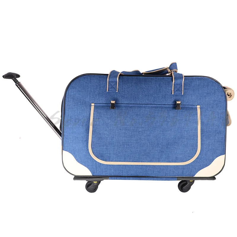 Сумка для домашних животных, переносная сумка на колесиках, дышащая автомобильная сумка для собак, сумка для кошек, Складная Большая сумка, дорожная сумка