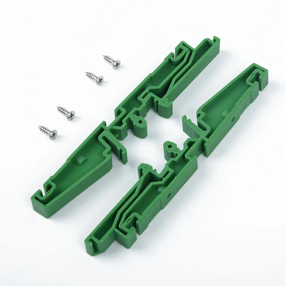 PCB Holder Fixed Support DIN Rail Adapters Circuit Mounting Board Holder Bracket