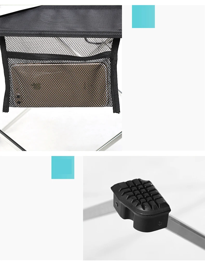 Ultralight Protable Folding Table Outdoor Pinic Camping Roll Desk Lightweight Travel Foldable Table With Carry bag