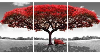 

Diamond Painting Full Square Triptych 3pcs Diamond Mosaic Multi-picture Combination Cross Stitch Home Decoration