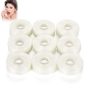 

5/10 Roll 50m Dental Flosser Oral Hygiene Teeth Cleaning Dental Floss Spool Wax Mint Toothpick Flosser Teeth Flosser Dental Care