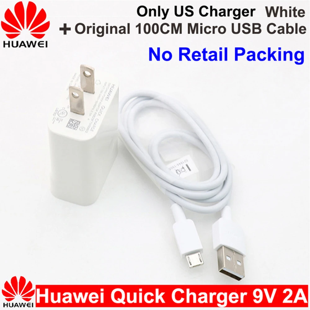 Huawei 9V2A UK/EU/US Fast Charger QC2.0 Quick Fast Charge Adapter Type C/Micro USB Cable For Mate 7 8 10Lite P8 9 10Lite Honor 8 usb charger Chargers