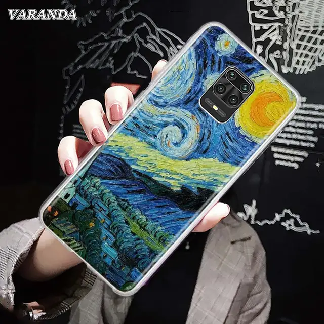 Van Gogh Paintings Silicone Case Couqe For Xiaomi Redmi Note 9S 8T 7 8 9 Pro Max Redmi 9 8 8A 7 7A 9A 9C Soft Clear Phone Cover S13