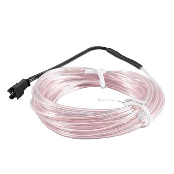 

5M Wire Neon EL Cable Light Wire Electroluminescent (EL Wire) with Battery Box For Evening, Celebration, Birthday, Car / Buildin