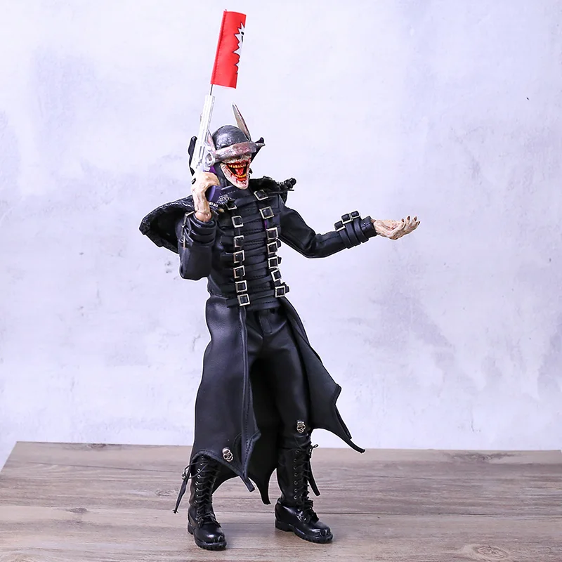 

Custom 1/6 Batman Who Laughs Dark Nights Metal Action Figure Model MX Toys Collection With Head Sculpt Body Jacket