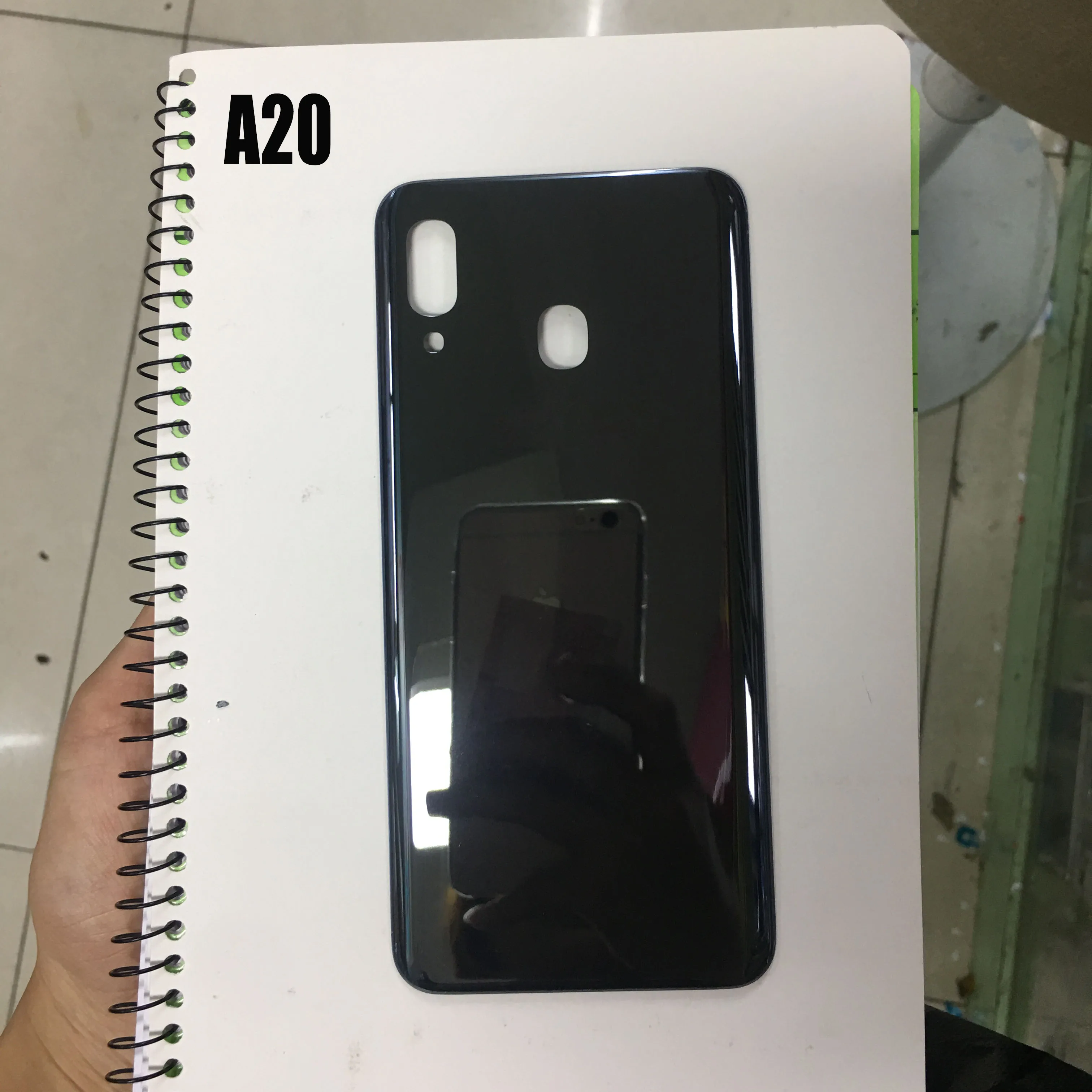 Новинка для samsung A20 A30 A40 A50 A60 A70 Батарея крышка Корпус чехол задняя дверь A205 A305 A405 A505 A605 A705 Батарея крышка