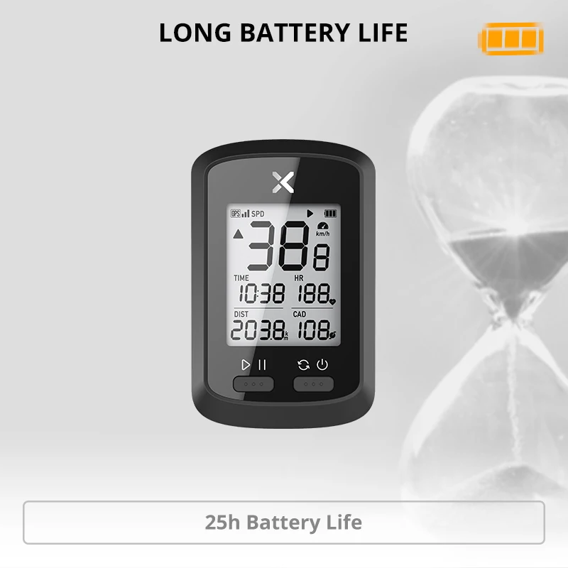 Ordinateur De Vélo GPS Sans Fil CYCPLUS – ANT+ / Bluetooth – Étanche IPX6 – Compteur De Vitesse