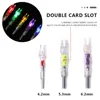 3pcs Automatically  LED Nock For ID 4.2 5.2 6.2 7.6 MM Archery Bow String  Lighted Activated Nocks Arrow Accessory Hunting 1