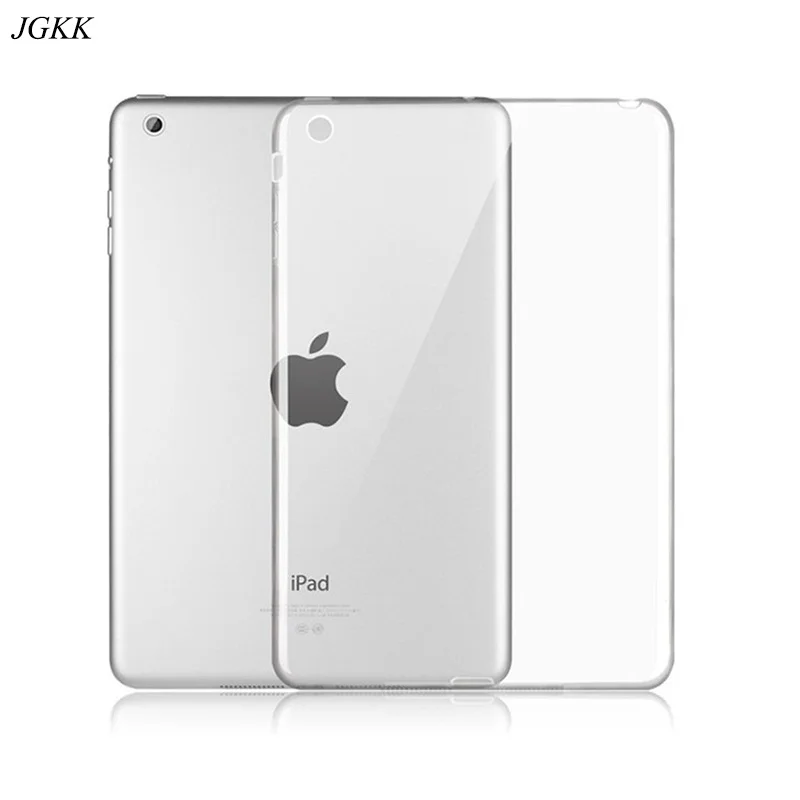 

JGKK for iPad Pro 2016 2017 2018 Case Silicone Soft Cover for Apple iPad Pro 9.7 10.5 11 Cases TPU Back Protective Cover Clear