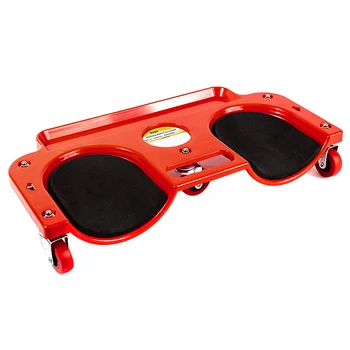 

Rolling Knee Creeper Pads Cushioned 350 lbs Capacity 5 Swivel Castors Tool Tray Holder JA55