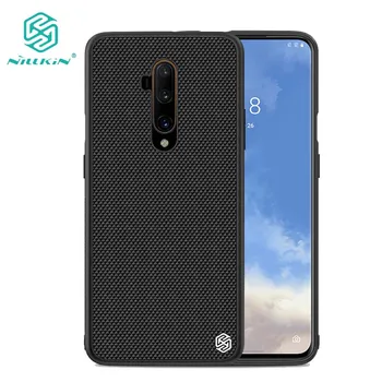 

Hot Nillkin Textured Case for OnePlus 7T Pro Phone Case with 3D Weaving Texture Cover Case Funda with Hard PC Panel