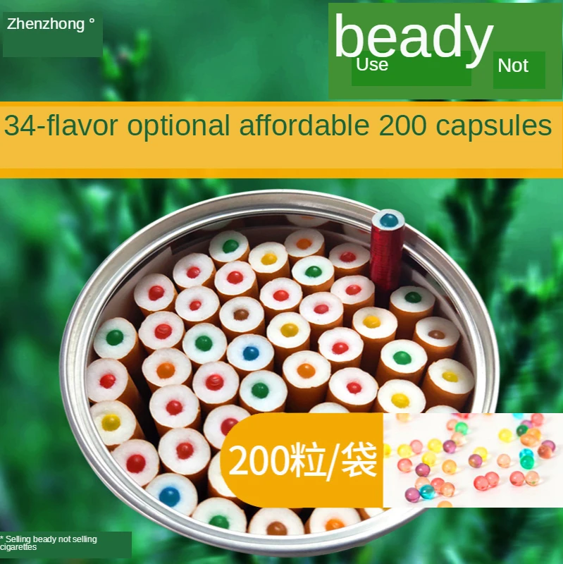 

Tobacco Pops Beads Fruit Flavour Mint Flavor Cigarette Holder Smoking Accessories Men Gift Tobacco Holder Filter Smoke Holder