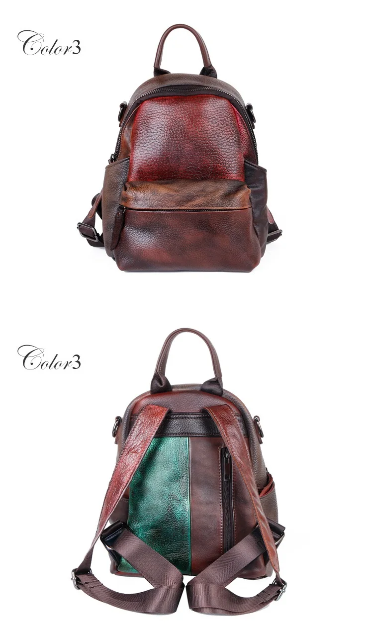 women backpack genuine leather (9)