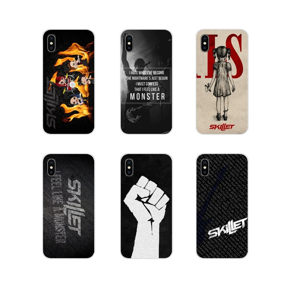 Skillet рок для Apple IPhone X XR XS 11Pro MAX 4S 5s 5C SE 6S 7 8 Plus ipod touch 5 6 Аксессуары чехлы для телефонов