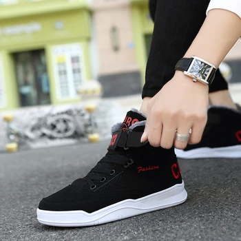 

shoes winter leather boty BOOTS dress black riding home Winter snow MEN de boots ANKLE zapatos mens boot sneakers hombre ankle