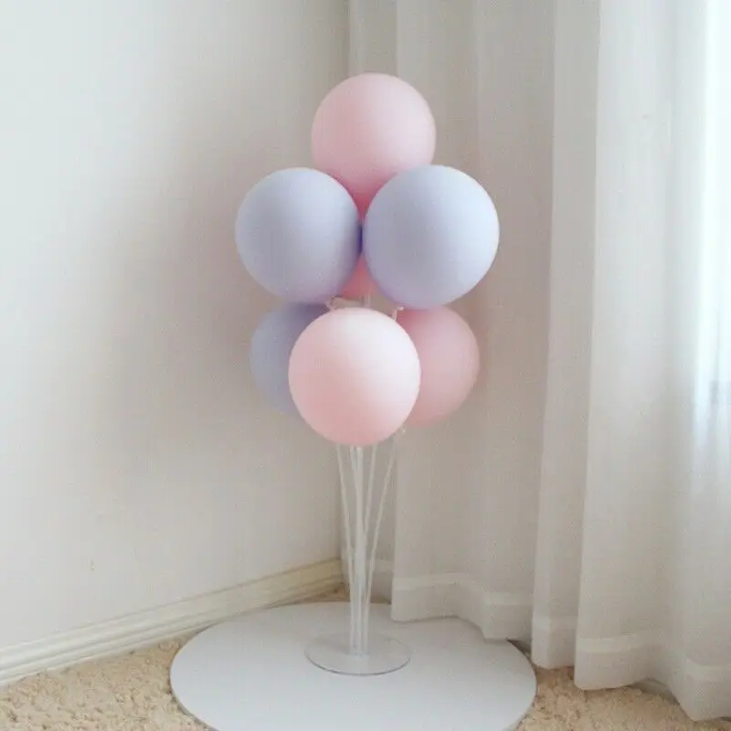 1-Set Column Upright Balloons Display Stand Wedding Party Decor Clear Balloon