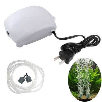 

Aquarium Air Pump Fish Tank Mini Compressor Oxygen Pumps Aquariums Aquatic Accessories US EU Plug