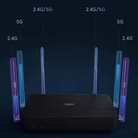 Xiaomi Redmi Ax6s Wifi 6 Router 3200 mb/s 2,4/5 GHz dwuczęstotliwościowy MIMO-OFDMA wysoki zysk Mesh Route MT7622B dwurdzeniowy procesor 1.35GHz 2