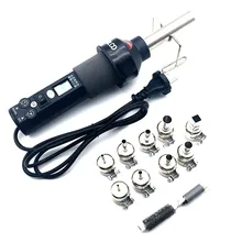 Connecteur de fil thermorétractable pour pistolet à Air chaud, 220V, outils, température réglable, Kit de terminaux de fil étanche