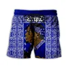 New 3D Printing Blood Gang Bandana Fashion Men Women Tracksuits Crewneck Hip Hop Shorts Plus size S-7XL 4