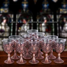 Классический оловянный бокал для вина старая мода бокал для вина ручной работы маленький бокал для домашнего ресторана Европейский стиль бокал для вина подарок