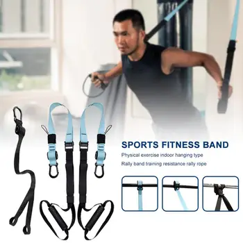 

Training Resistance Band Set Bodyweight Suspension Exercise Straps Fitness Equipment For Home Gym Resistance Band Tension Rope