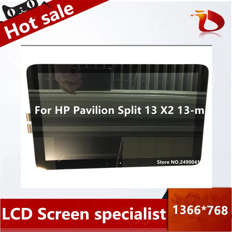 13 3 &quotЖК дисплей с сенсорным экраном для hp павильон Сплит 13X2 m210dx LP133WH1 SPB1|ЖК-экран