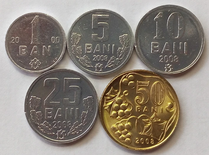 Memorabilia Art & Collectibles 4 coins of Moldova Collectible money ...