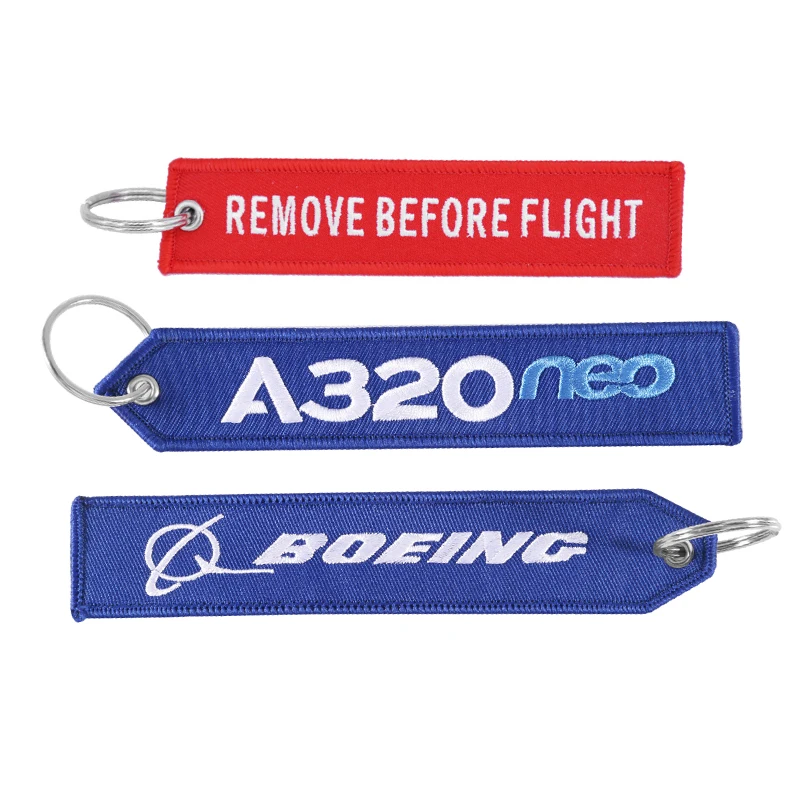 3 PCS Remove Before Flight Fashion Keychain Embroidery Keychains for Motorcycles Car Key Fobs Chain Born to Fly Keychain Jewelry (6)