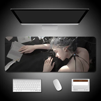 

Large Mouse Pad COSPLAY COS Customized Mouse Pad Animation Peripheral Memorial Gift Thickened Desk Mat 80*30*3cm