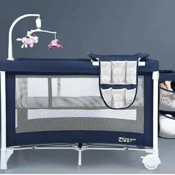 

Baby Bed European Multifunctional Foldable Portable Baby Bed Game Bed